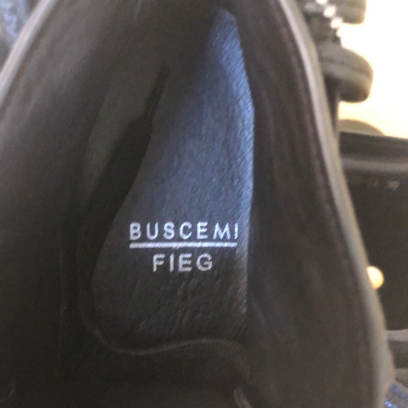 🎁 NWOT Buscemi 100mm Men’s Soft Leather Sneakers Size 39(8) 🎁 - Picture 9 of 12